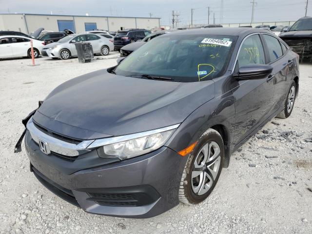 Photo 2 from auction – 2017 HONDA CIVIC LX with VIN 19XFC2F51HE006697