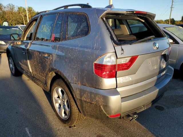 Photo 3 from auction – 2007 BMW X3 3.0SI with VIN WBXPC93487WF07461