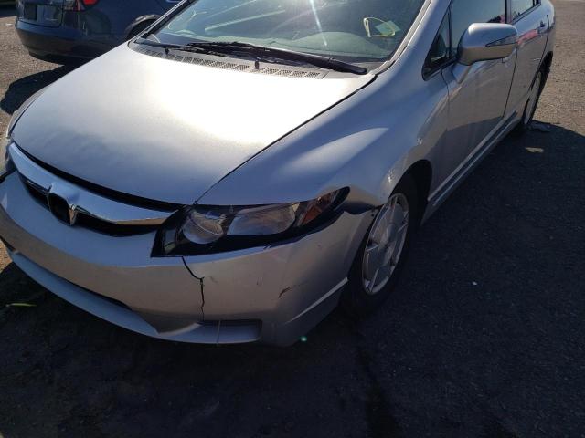 Photo 9 from auction – 2010 HONDA CIVIC HYBR with VIN JHMFA3F28AS000074