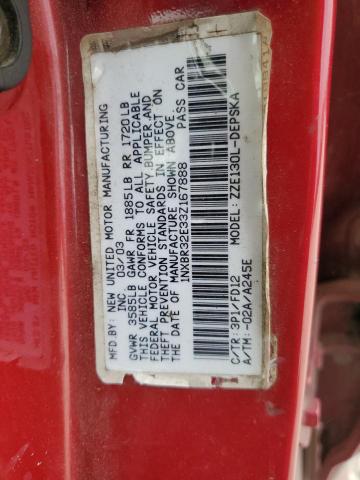 Photo 10 from auction – 2003 TOYOTA COROLLA CE with VIN 1NXBR32E33Z167888