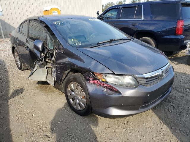 HONDA CIVIC LX 2012 with VIN 19XFB2F56CE021482 - Photo from auction