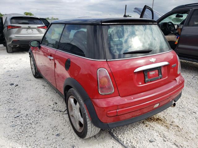 Photo 3 from auction – 2003 MINI COOPER with VIN WMWRC33463TC39392