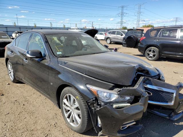 INFINITI Q50 2015 with VIN JN1BV7AR4FM399774 - Photo from auction
