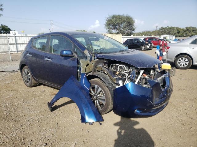 NISSAN LEAF SV 2016 with VIN 1N4BZ0CP5GC302700 - Photo from auction