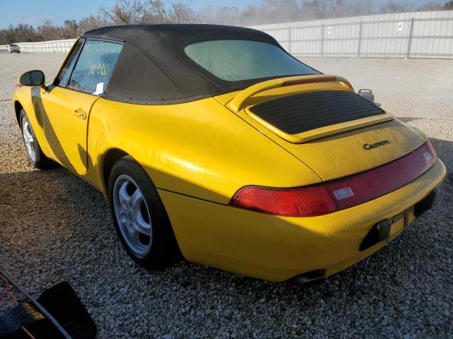 Photo 3 from auction – 1996 PORSCHE 911 CARRER with VIN WP0CA2996TS340494