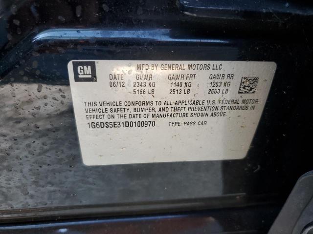 Photo 10 from auction – 2013 CADILLAC CTS PREMIU with VIN 1G6DS5E31D0100970