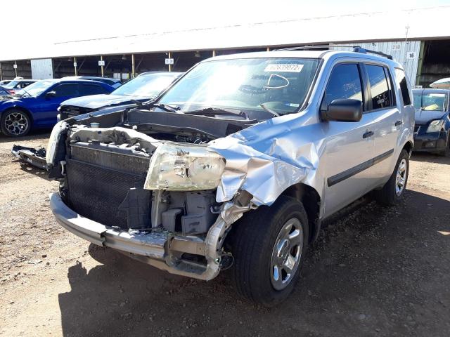 Photo 2 from auction – 2012 HONDA PILOT LX with VIN 5FNYF3H23CB010634