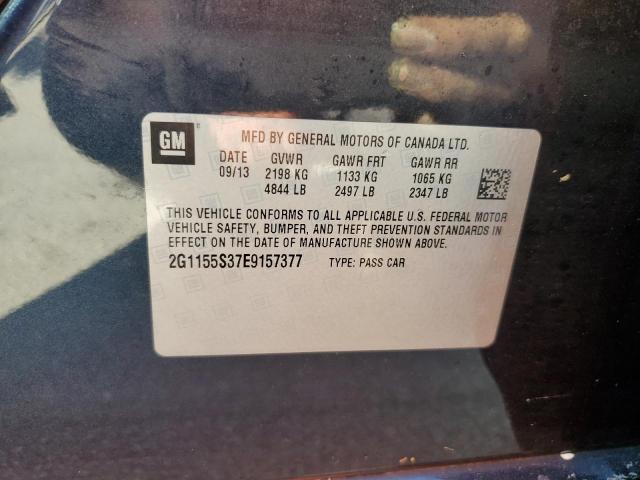 Photo 10 from auction – 2014 CHEVROLET IMPALA LTZ with VIN 2G1155S37E9157377