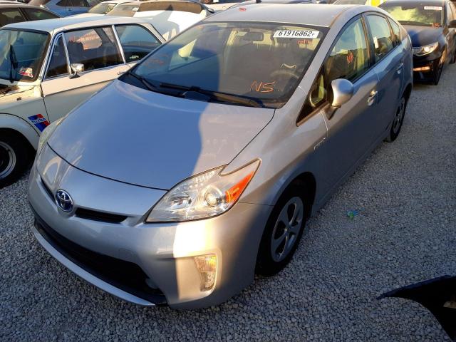 Photo 2 from auction – 2015 TOYOTA PRIUS with VIN JTDKN3DU0F0461653