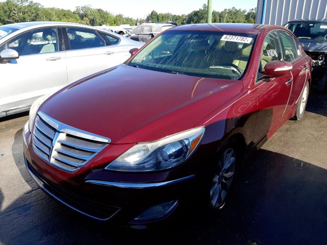 Photo 2 from auction – 2013 HYUNDAI GENESIS 3. with VIN KMHGC4DD4DU210217