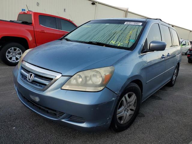 Photo 2 from auction – 2006 HONDA ODYSSEY EX with VIN 5FNRL38616B031079