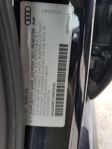 Photo 10 from auction – 2018 AUDI A6 PREMIUM with VIN WAUG8AFC0JN042572