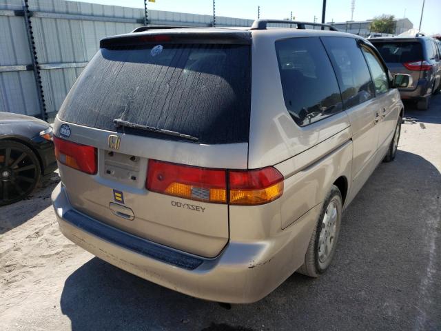 Photo 4 from auction – 2002 HONDA ODYSSEY EX with VIN 2HKRL18622H528514