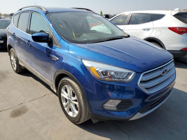 FORD ESCAPE SEL 2018 with VIN 1FMCU9HD8JUB55091 - Photo from auction