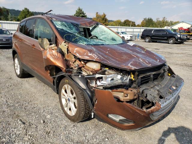 FORD ESCAPE SE 2017 with VIN 1FMCU9G96HUB72592 - Photo from auction