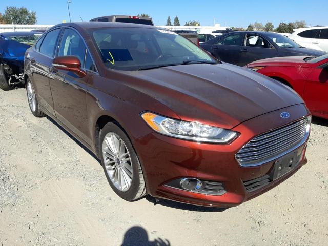 FORD FUSION SE 2015 with VIN 3FA6P0HD7FR128683 - Photo from auction
