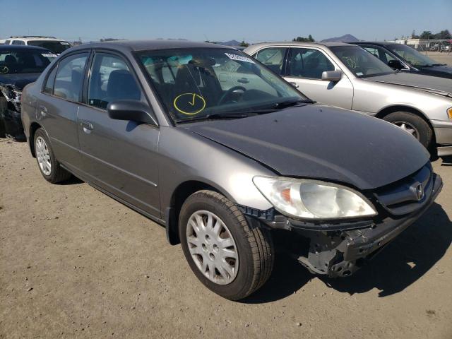 Photo 9 from auction – 2005 HONDA CIVIC LX with VIN JHMES16595S007113