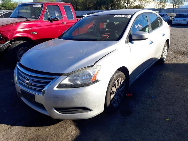 Photo 2 from auction – 2013 NISSAN SENTRA S with VIN 3N1AB7AP9DL560145