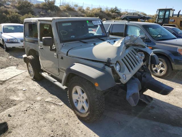JEEP WRANGLER S 2018 with VIN 1C4AJWAG3JL855002 - Photo from auction