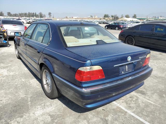 Photo 3 from auction – 2001 BMW 740 IL with VIN WBAGH83441DP21935
