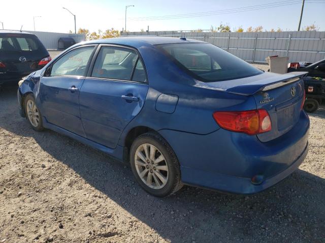 Photo 3 from auction – 2009 TOYOTA COROLLA BA with VIN 2T1BU40E09C174962
