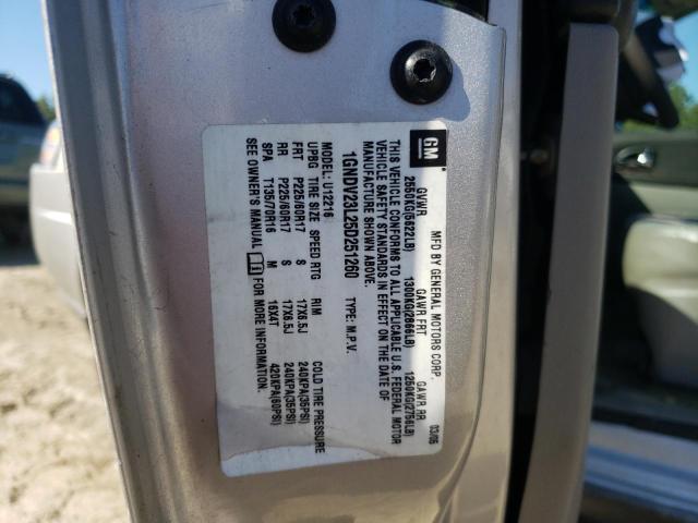 Photo 10 from auction – 2005 CHEVROLET UPLANDER L with VIN 1GNDV23L25D251260