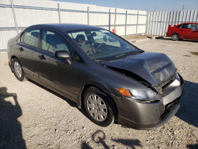 Photo 1 from auction – 2007 HONDA CIVIC DX with VIN 2HGFA15347H042582