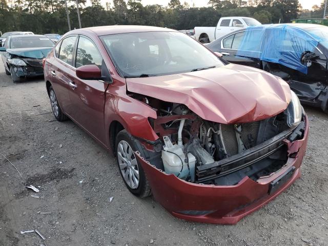 NISSAN SENTRA S 2016 with VIN 3N1AB7AP1GL663385 - Photo from auction