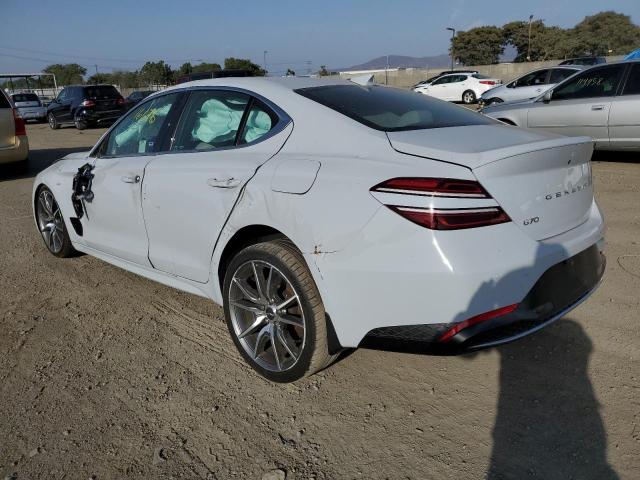 Photo 3 from auction – 2022 GENESIS G70 BASE with VIN KMTG34TA6NU092394