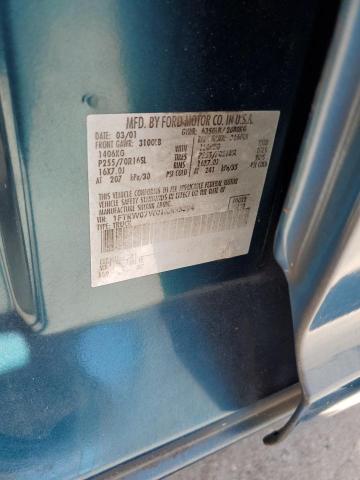 Photo 10 from auction – 2001 FORD F150 SUPER with VIN 1FTRW07W01KA85394