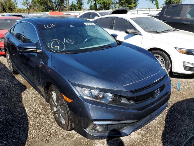 HONDA CIVIC EX 2019 with VIN JHMFC1F31KX005337 - Photo from auction