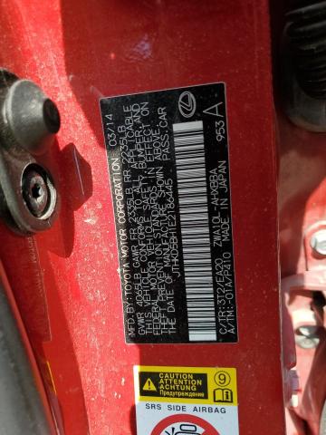 Photo 10 from auction – 2014 LEXUS CT 200 with VIN JTHKD5BH1E2186445