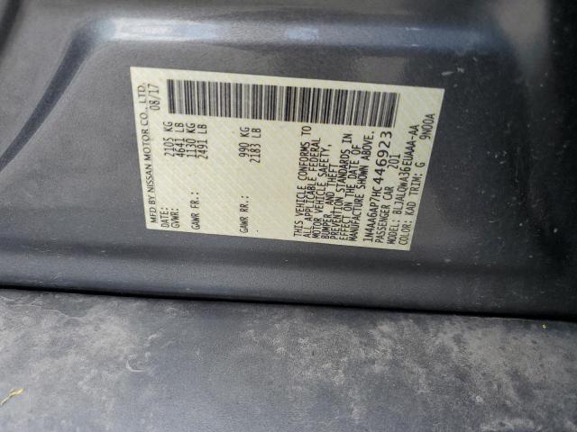 Photo 10 from auction – 2017 NISSAN MAXIMA 3.5 with VIN 1N4AA6AP7HC446923