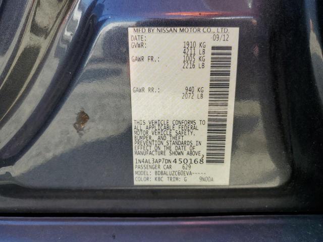 Photo 10 from auction – 2013 NISSAN ALTIMA 2.5 with VIN 1N4AL3AP7DN450168