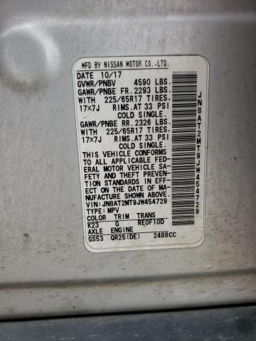 Photo 10 from auction – 2018 NISSAN ROGUE S with VIN JN8AT2MT9JW454729
