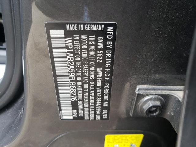 Photo 10 from auction – 2015 PORSCHE MACAN S with VIN WP1AB2A59FLB68276