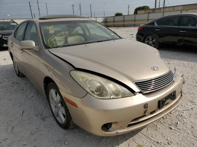 LEXUS ES 330 2005 with VIN JTHBA30G355109601 - Photo from auction