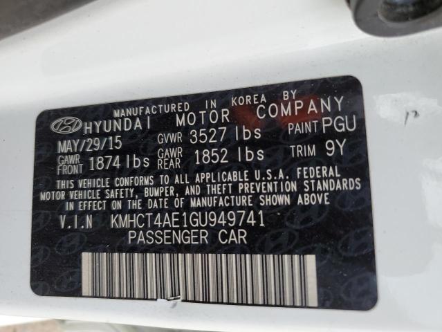 Photo 10 from auction – 2016 HYUNDAI ACCENT SE with VIN KMHCT4AE1GU949741