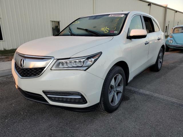 Photo 2 from auction – 2014 ACURA MDX with VIN 5FRYD4H20EB021569