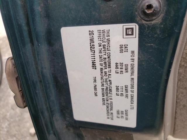 Photo 10 from auction – 2001 CHEVROLET LUMINA with VIN 2G1WL52J711114497