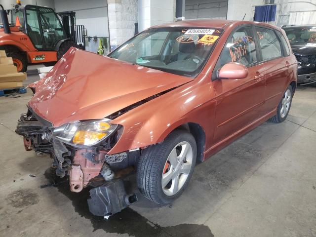 Photo 2 from auction – 2008 KIA SPECTRA5 5 with VIN KNAFE161X85018082