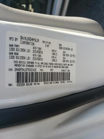 Photo 10 from auction – 2007 CHRYSLER TOWN & COU with VIN 2A4GP54L87R331432