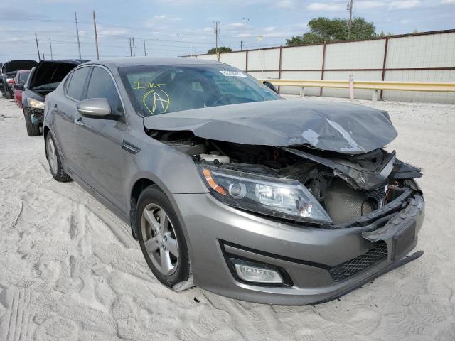 KIA OPTIMA LX 2014 with VIN 5XXGM4A79EG334622 - Photo from auction