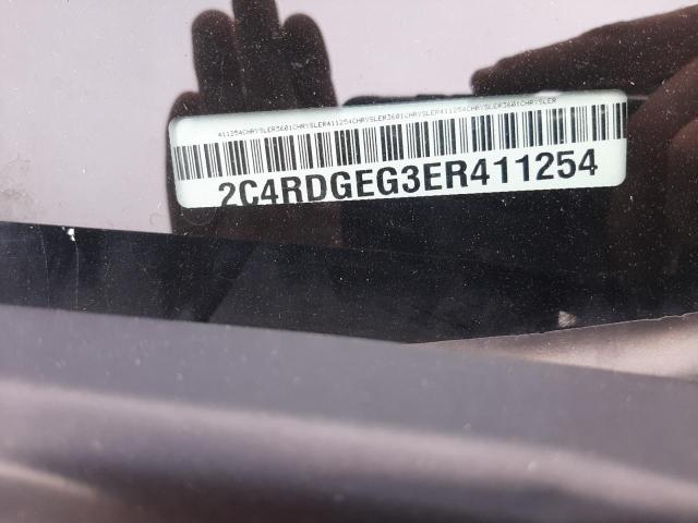 Photo 10 from auction – 2014 DODGE GRAND CARA with VIN 2C4RDGEG3ER411254
