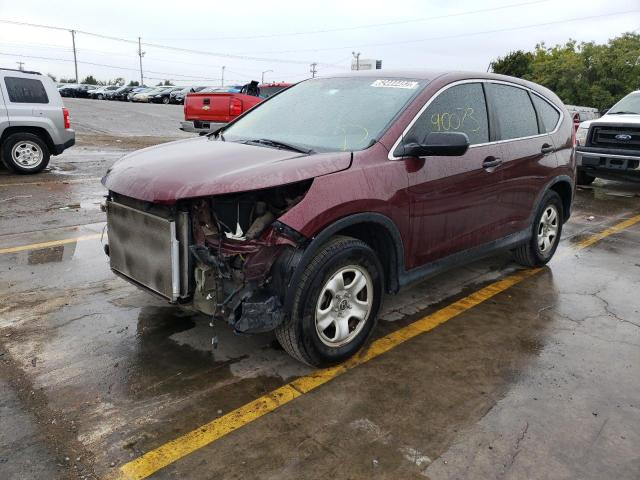 Photo 2 from auction – 2012 HONDA CR-V LX with VIN 5J6RM3H38CL039072