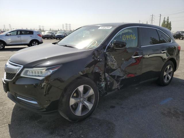 Photo 2 from auction – 2014 ACURA MDX with VIN 5FRYD3H24EB004834