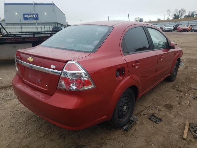 Photo 4 from auction – 2009 CHEVROLET AVEO LS with VIN KL1TD56EX9B604259