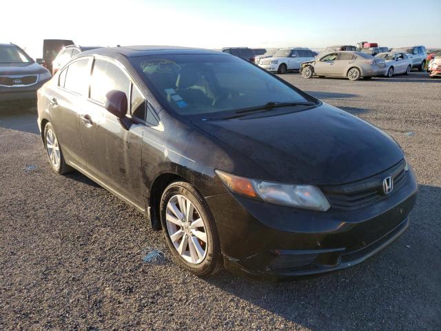 HONDA CIVIC EX 2012 with VIN 19XFB2F8XCE063180 - Photo from auction