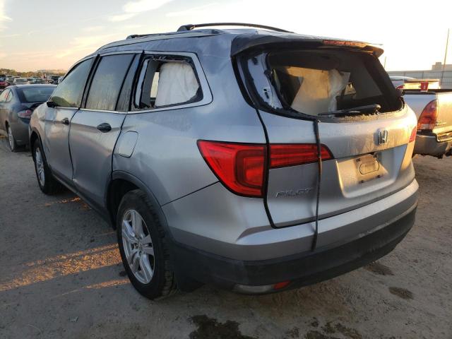 Photo 3 from auction – 2016 HONDA PILOT LX with VIN 5FNYF5H14GB015270