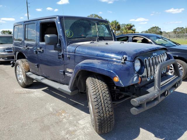 JEEP WRANGLER U 2013 with VIN 1C4BJWEG1DL623694 - Photo from auction